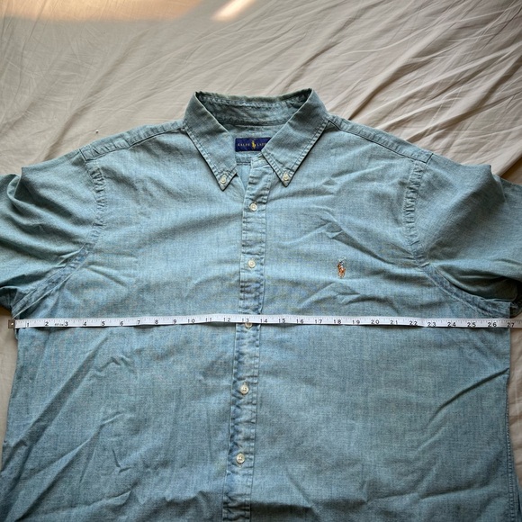 2 Shirt Bundle - Polo Ralph Lauren Short Sleeve Button Down - Size XXL - Picture 6 of 9
